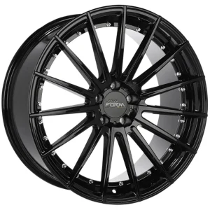 720 Form – RF3-V – Black – 20″x9″ 35mm – All weather Wheels – FF112010
